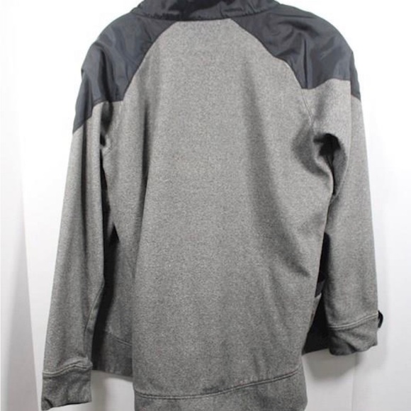 Under Armour Men’s size M full zip grey sweater - Picture 3 of 4